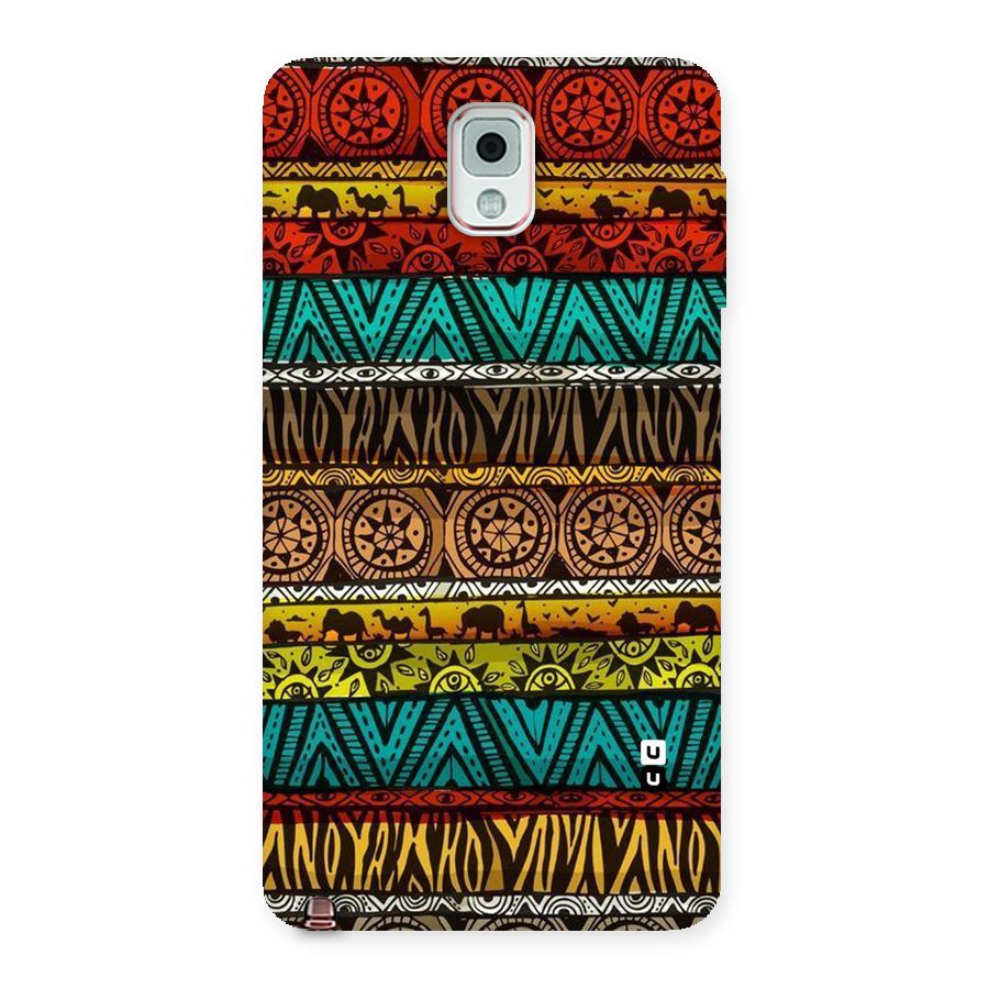 African Design Pattern Back Case for Galaxy Note 3