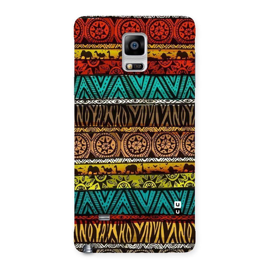 African Design Pattern Back Case for Galaxy Note 4