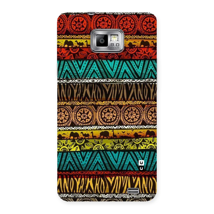 African Design Pattern Back Case for Galaxy S2