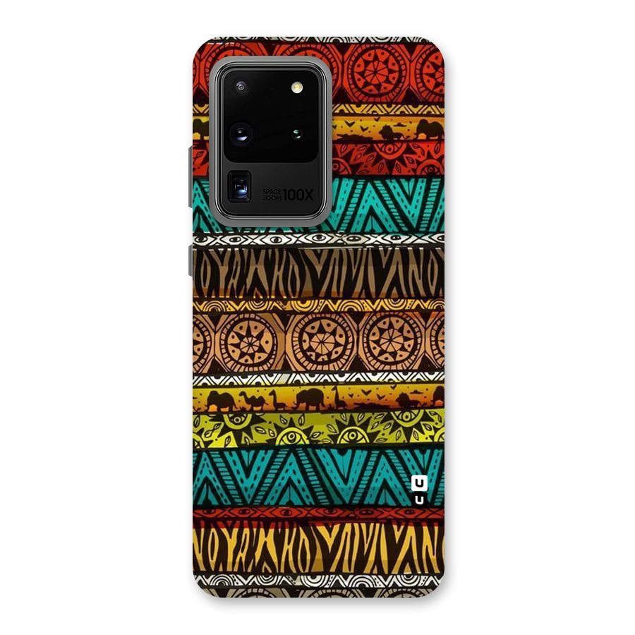 African Design Pattern Back Case for Galaxy S20 Ultra