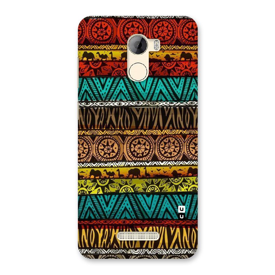 African Design Pattern Back Case for Gionee A1 LIte