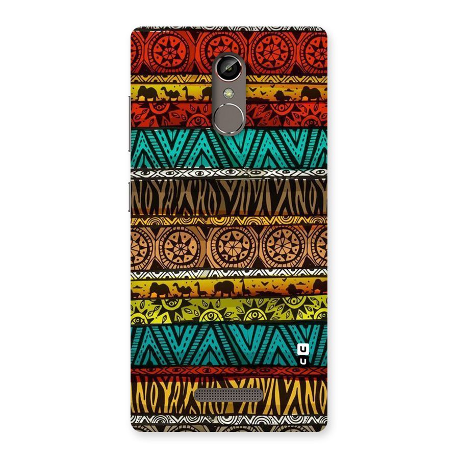 African Design Pattern Back Case for Gionee S6s