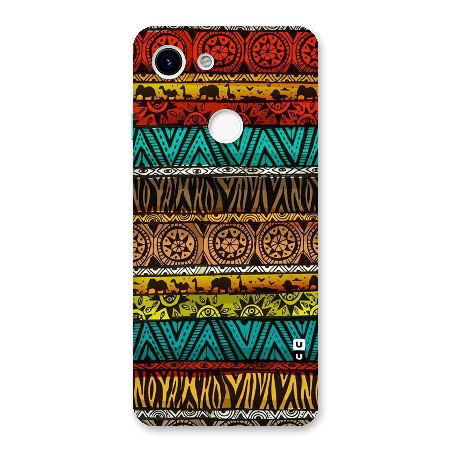 African Design Pattern Back Case for Google Pixel 3