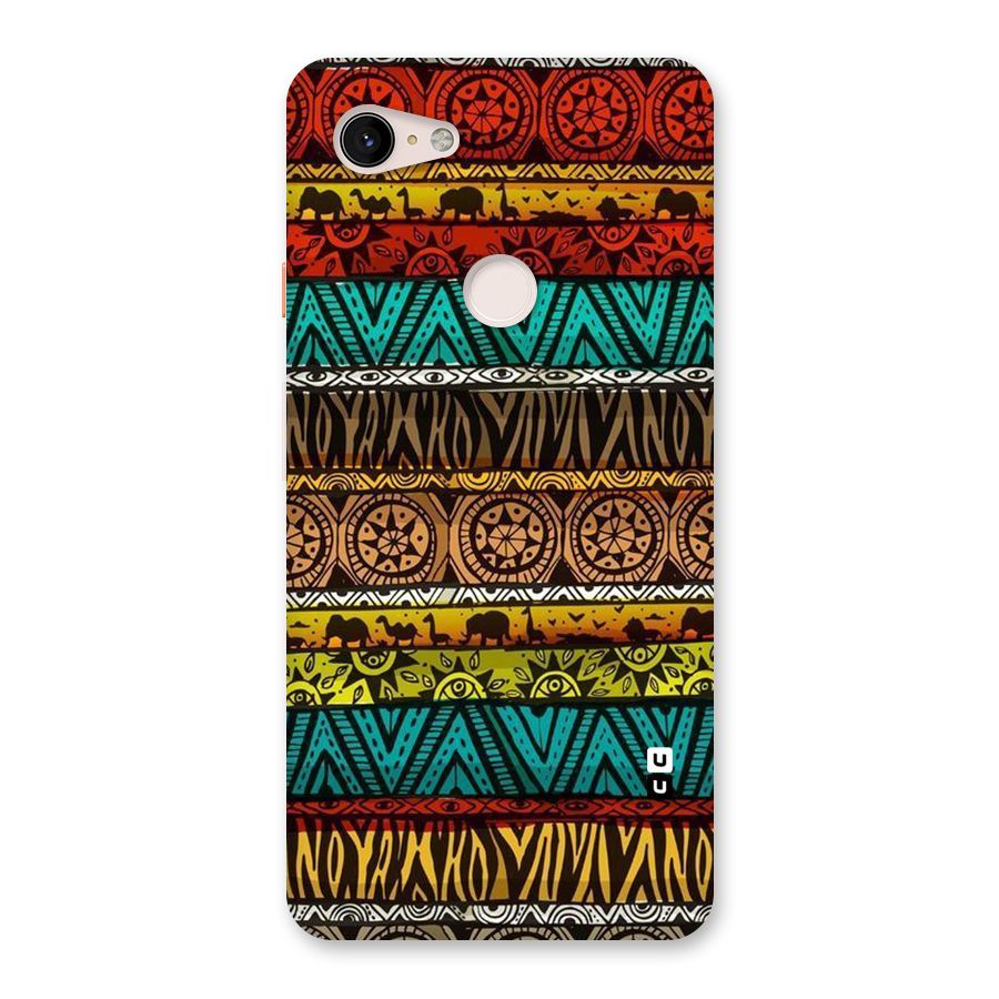 African Design Pattern Back Case for Google Pixel 3 XL