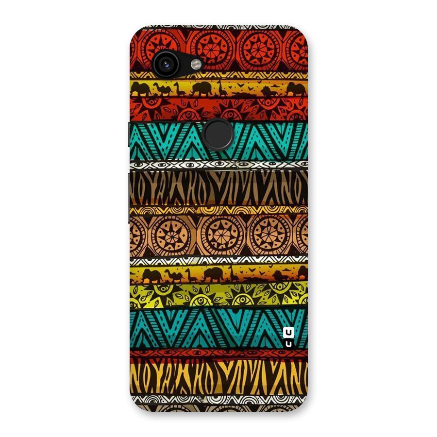 African Design Pattern Back Case for Google Pixel 3a