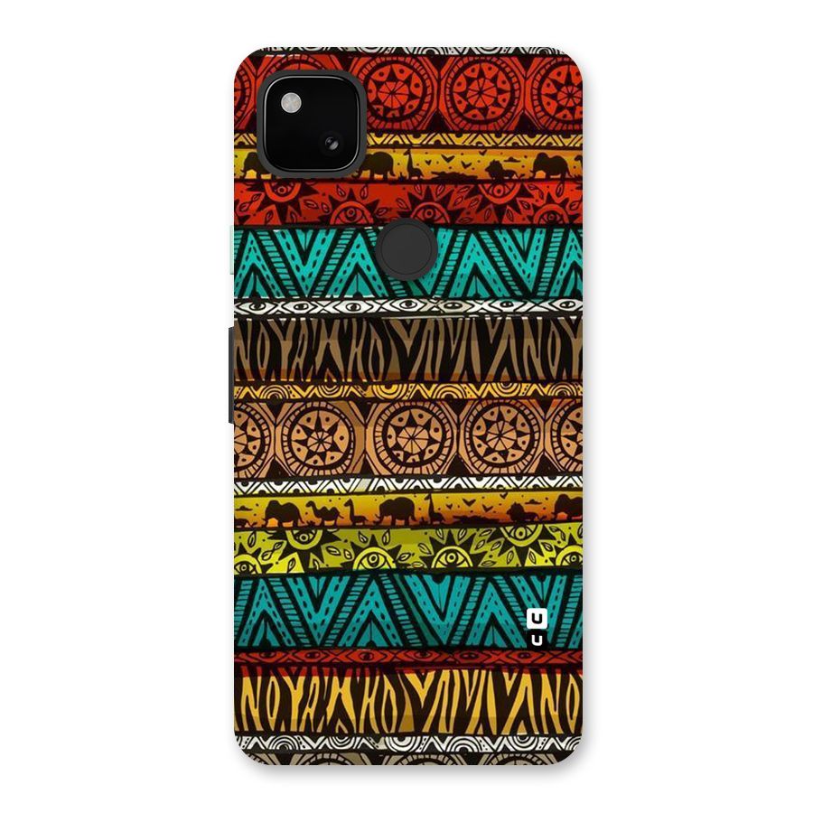 African Design Pattern Back Case for Google Pixel 4a