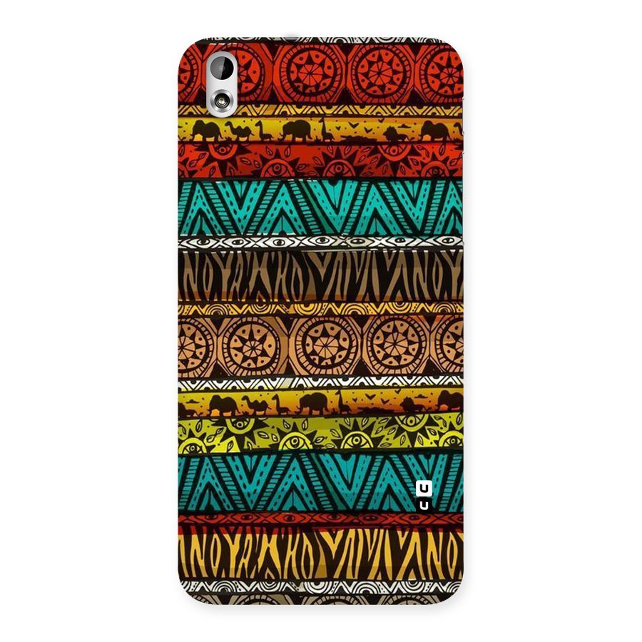African Design Pattern Back Case for HTC Desire 816g