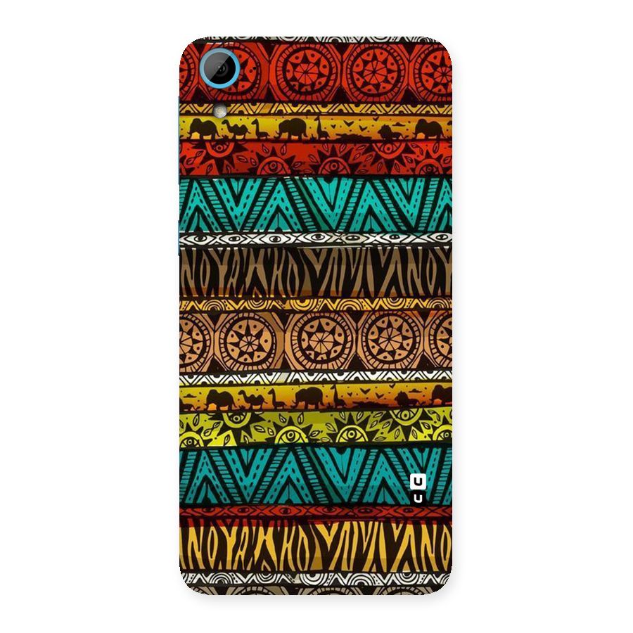 African Design Pattern Back Case for HTC Desire 826