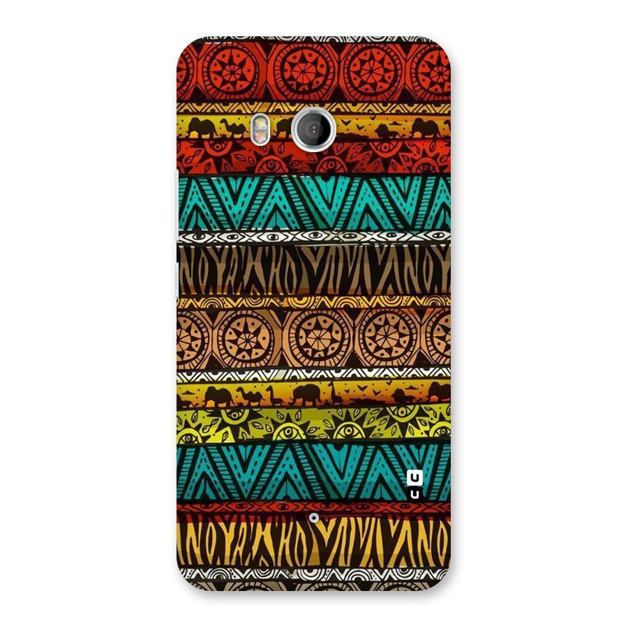 African Design Pattern Back Case for HTC U11