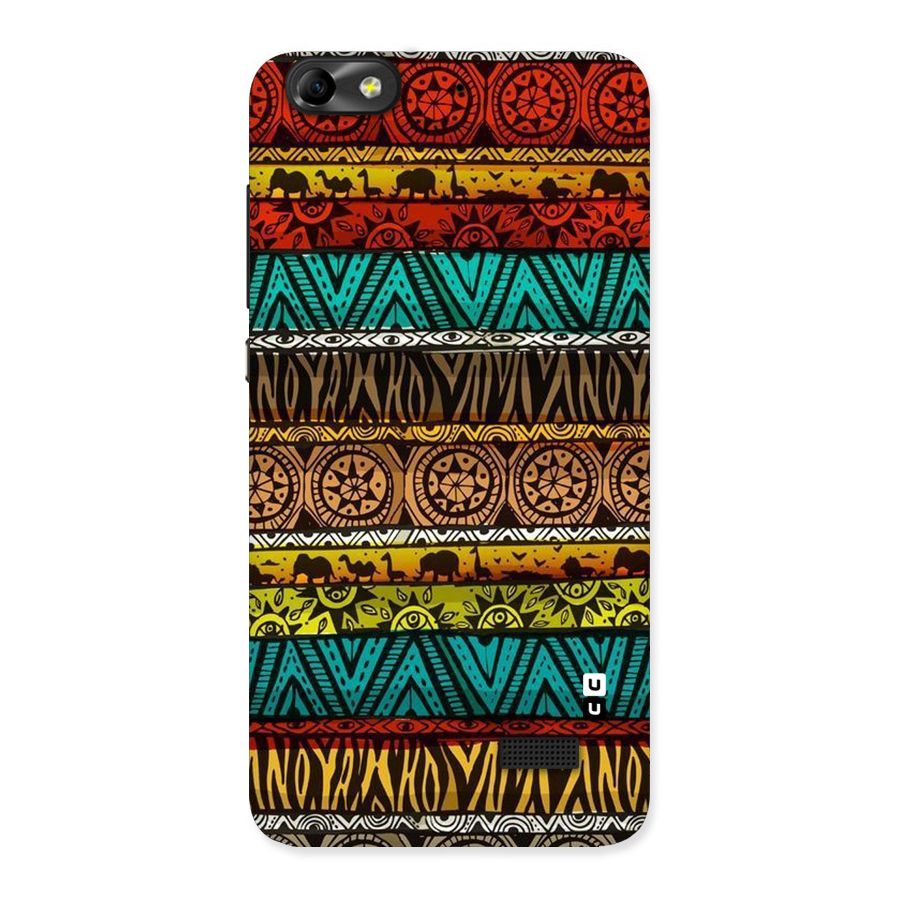 African Design Pattern Back Case for Honor 4C