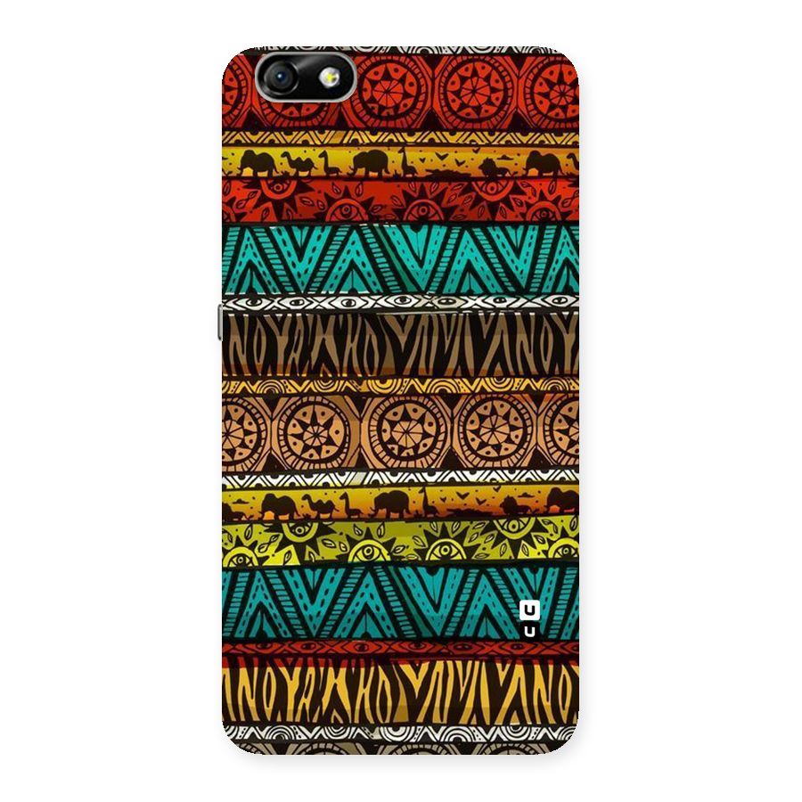 African Design Pattern Back Case for Honor 4X