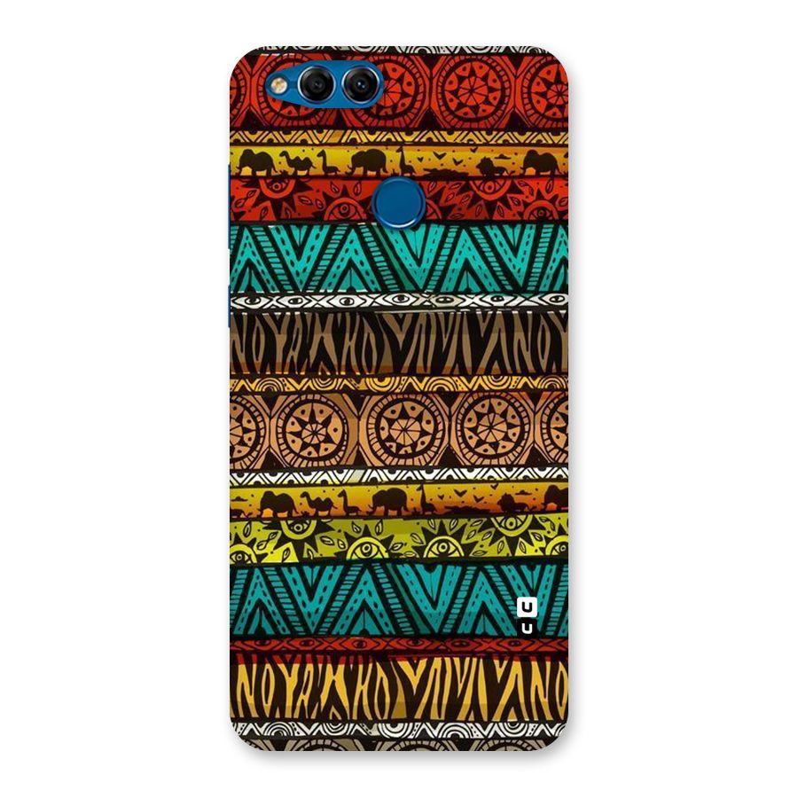 African Design Pattern Back Case for Honor 7X
