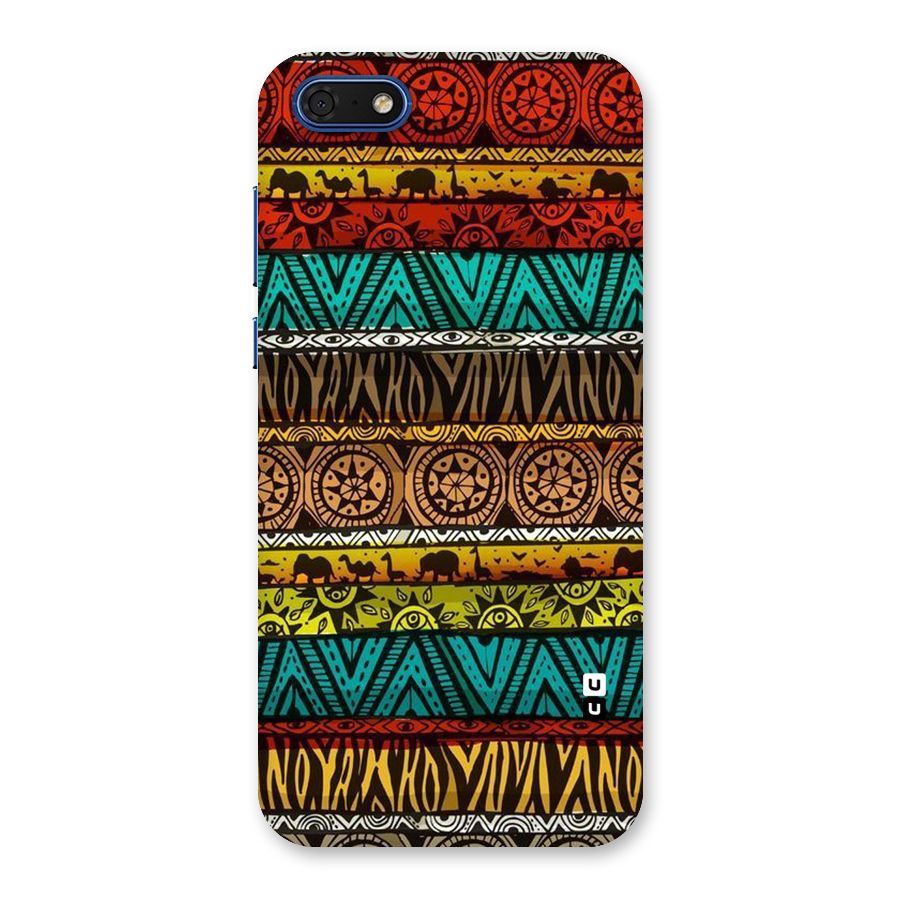 African Design Pattern Back Case for Honor 7s