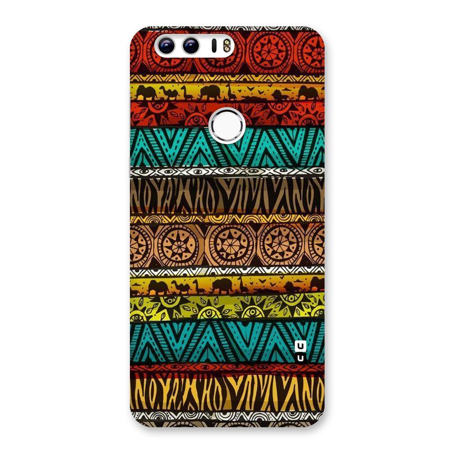 African Design Pattern Back Case for Honor 8