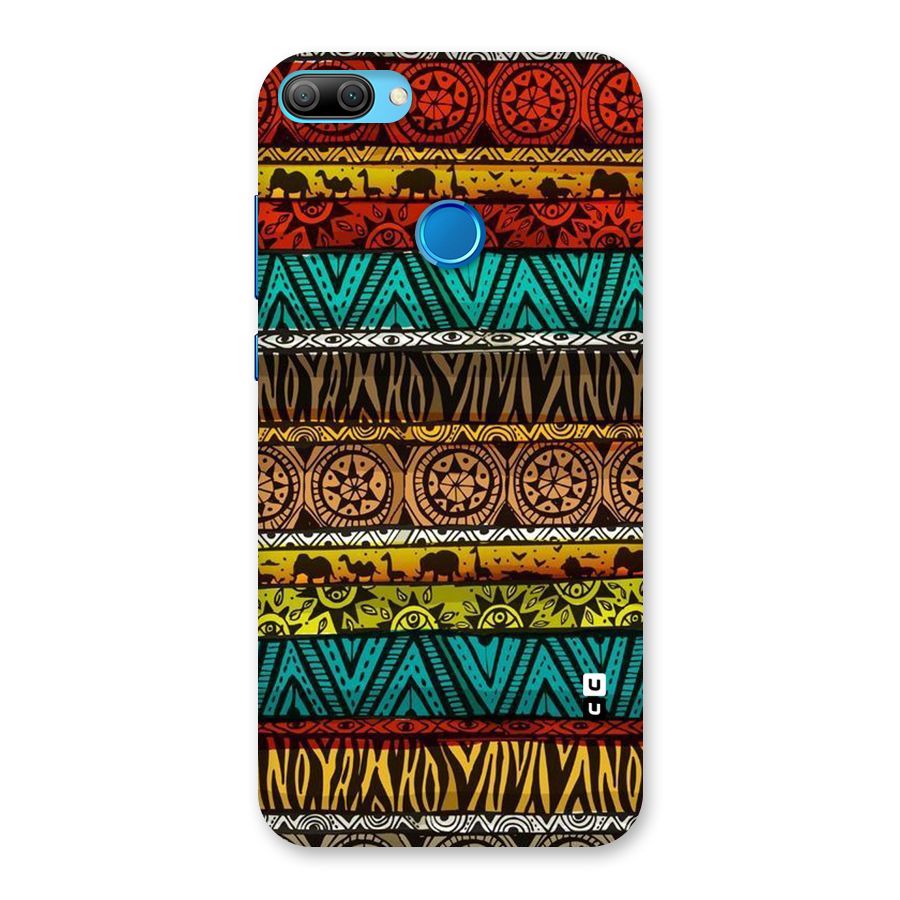 African Design Pattern Back Case for Honor 9N