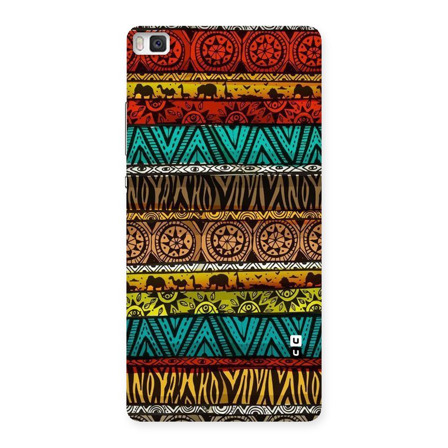 African Design Pattern Back Case for Huawei P8