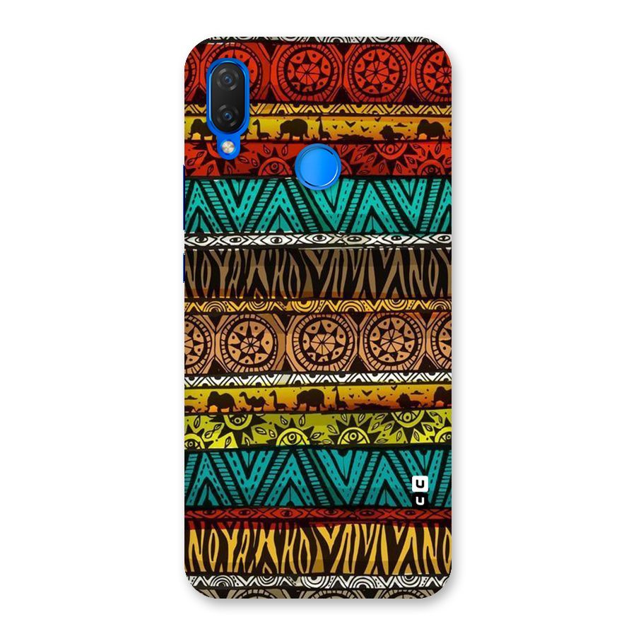 African Design Pattern Back Case for Huawei P Smart+