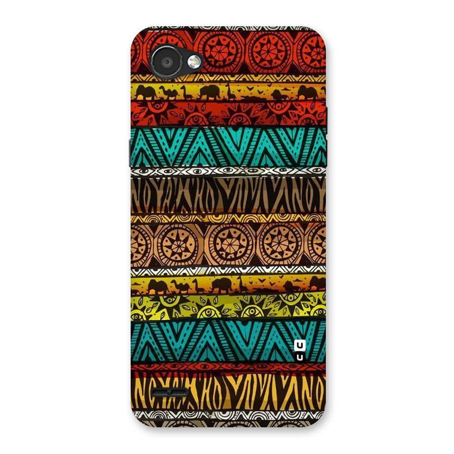 African Design Pattern Back Case for LG Q6