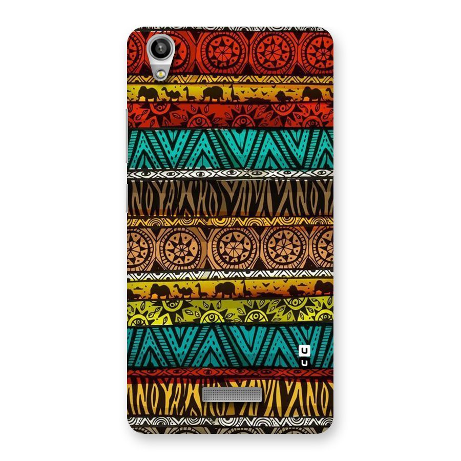 African Design Pattern Back Case for Lava-Pixel-V1