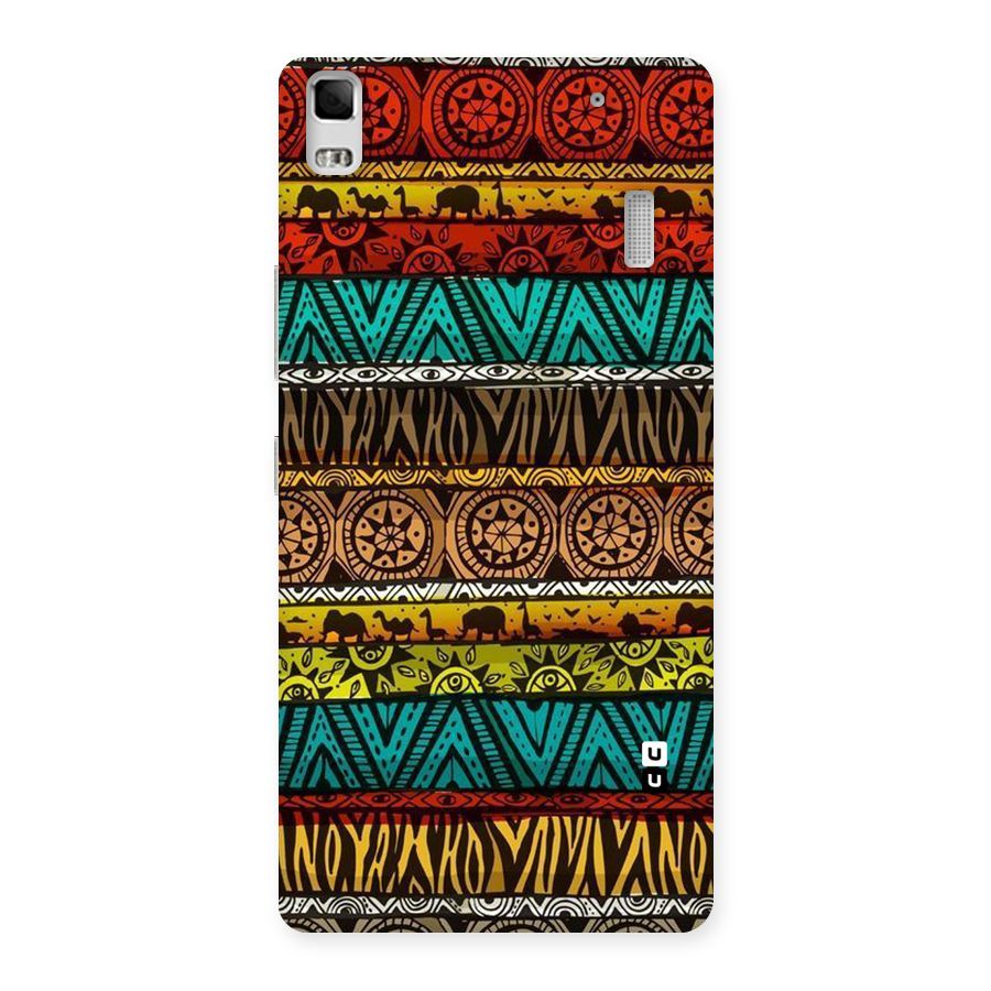 African Design Pattern Back Case for Lenovo K3 Note