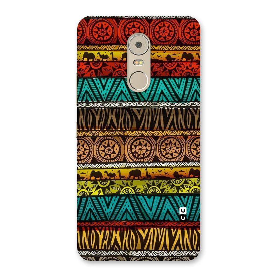 African Design Pattern Back Case for Lenovo K6 Note