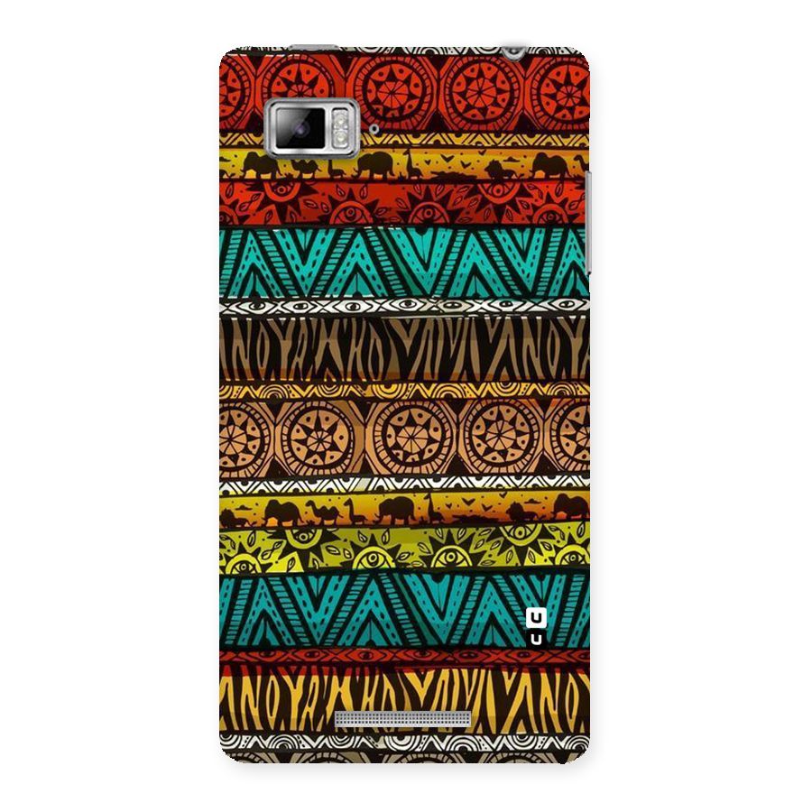 African Design Pattern Back Case for Lenovo Vibe Z K910