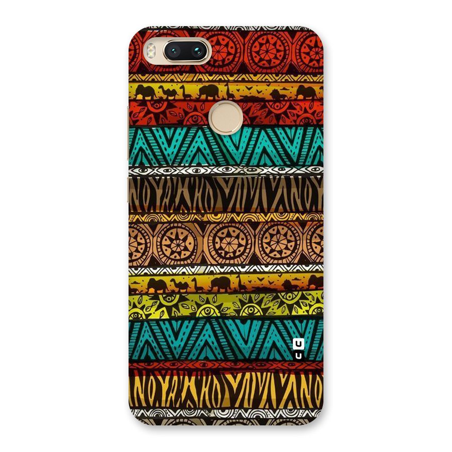 African Design Pattern Back Case for Mi A1