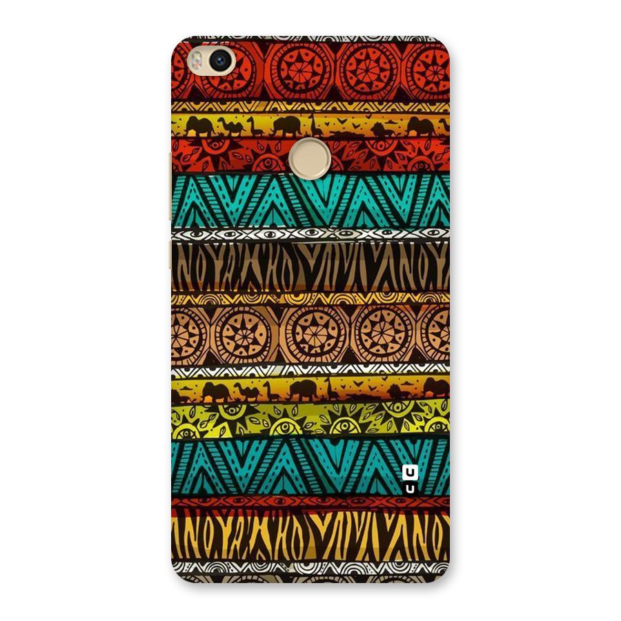 African Design Pattern Back Case for Mi Max 2