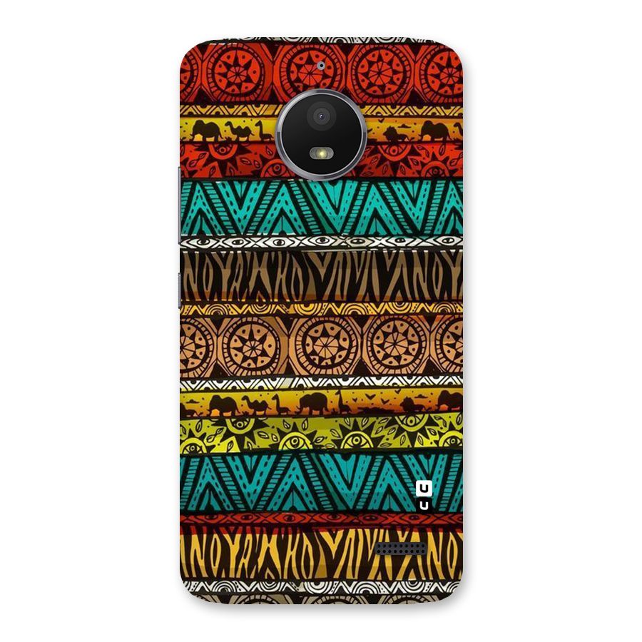 African Design Pattern Back Case for Moto E4