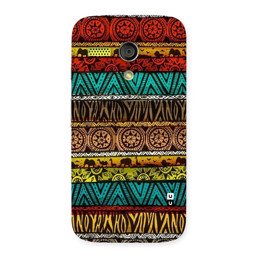 African Design Pattern Back Case for Moto G