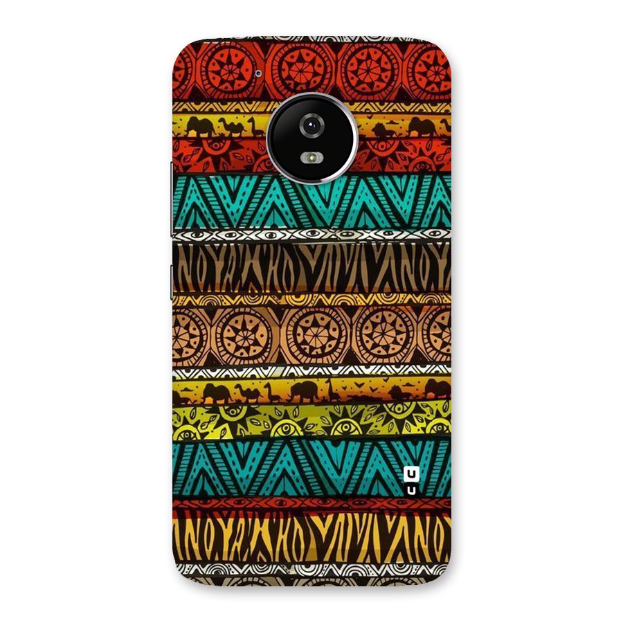 African Design Pattern Back Case for Moto G5