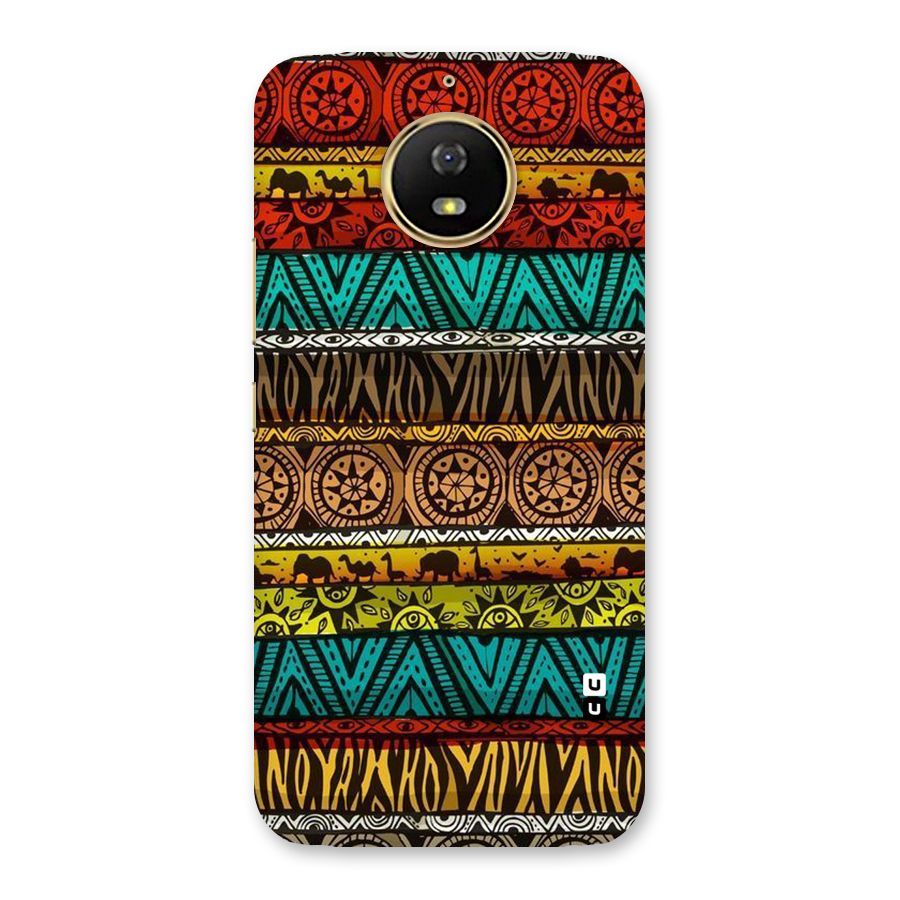 African Design Pattern Back Case for Moto G5s