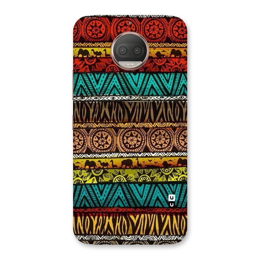 African Design Pattern Back Case for Moto G5s Plus