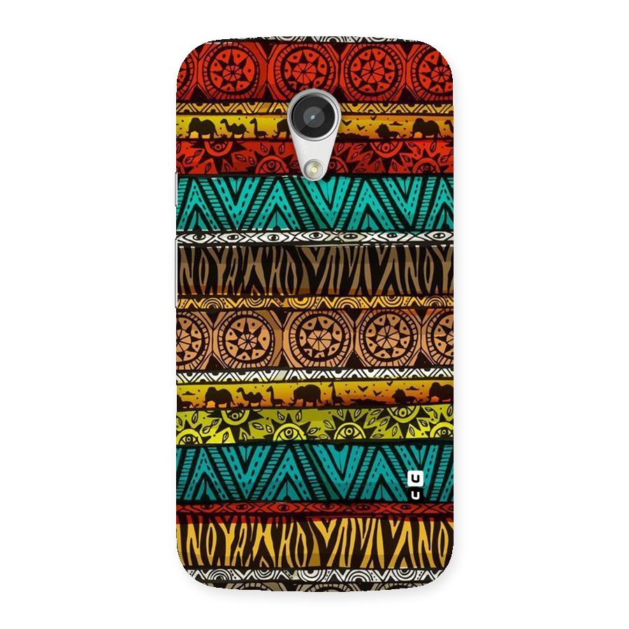 African Design Pattern Back Case for Moto G 2nd Gen