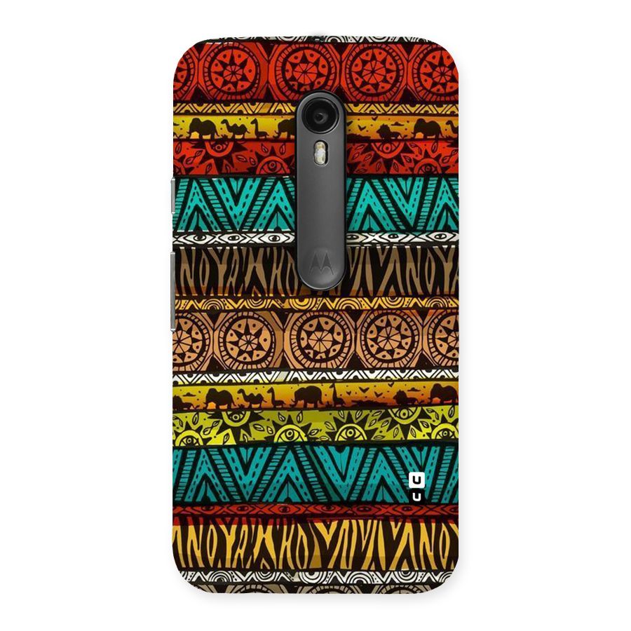 African Design Pattern Back Case for Moto G Turbo