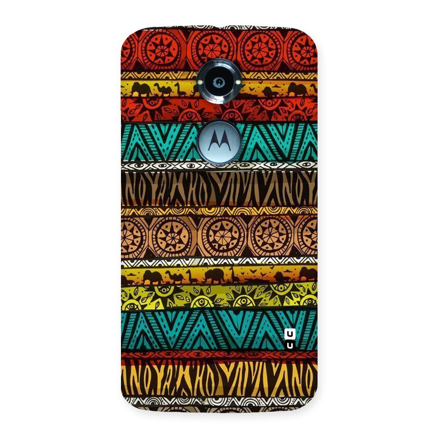 African Design Pattern Back Case for Moto X 2nd Gen