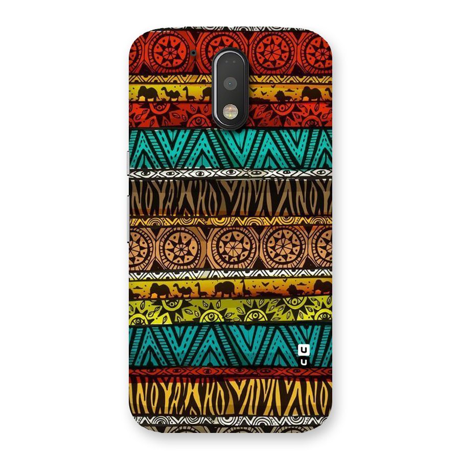 African Design Pattern Back Case for Motorola Moto G4 Plus