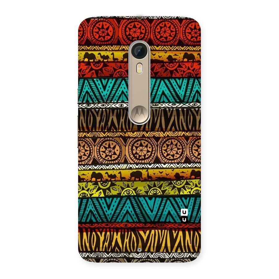 African Design Pattern Back Case for Motorola Moto X Style
