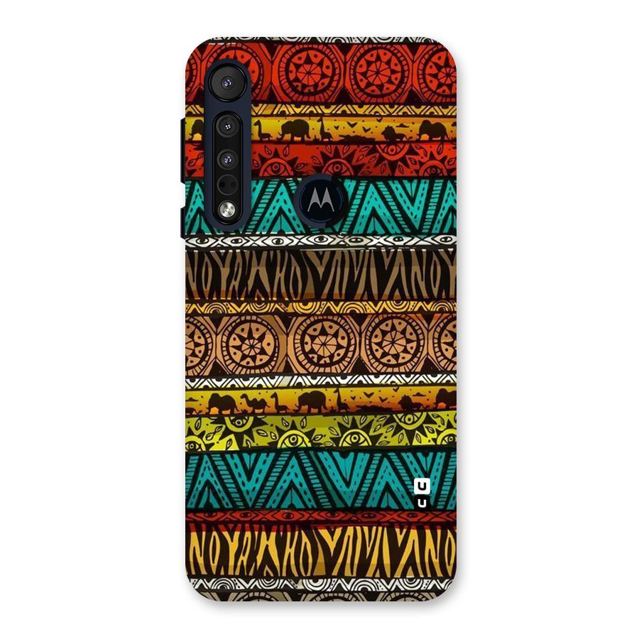 African Design Pattern Back Case for Motorola One Macro
