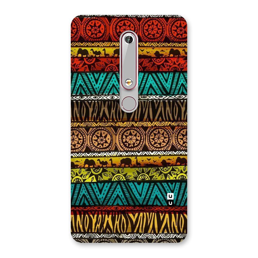African Design Pattern Back Case for Nokia 6.1