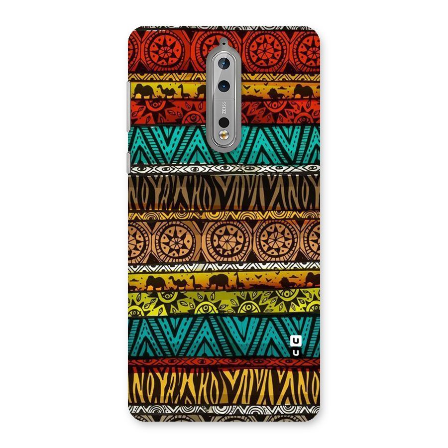 African Design Pattern Back Case for Nokia 8