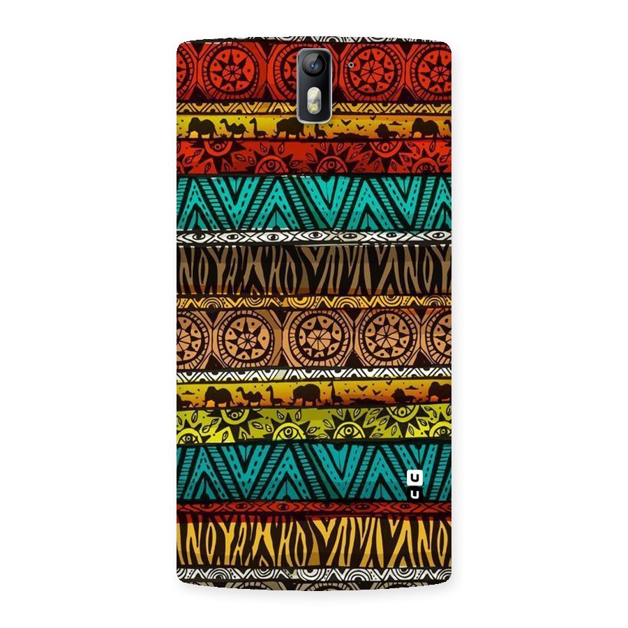 African Design Pattern Back Case for One Plus One