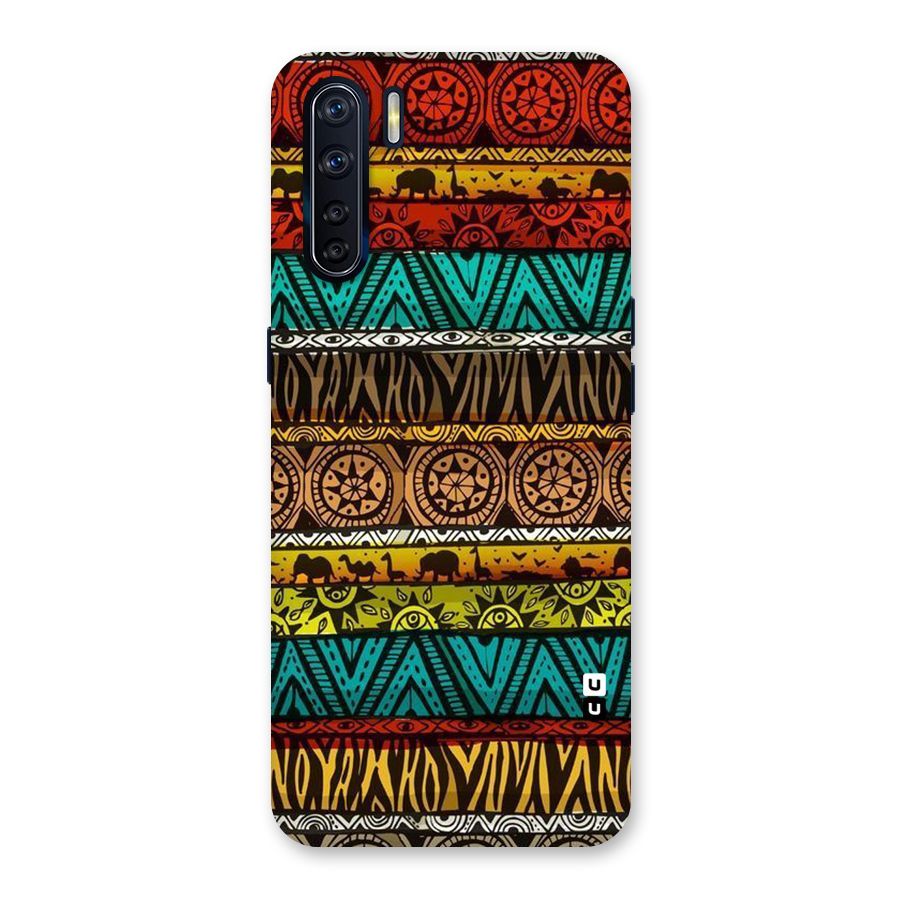 African Design Pattern Back Case for Oppo F15