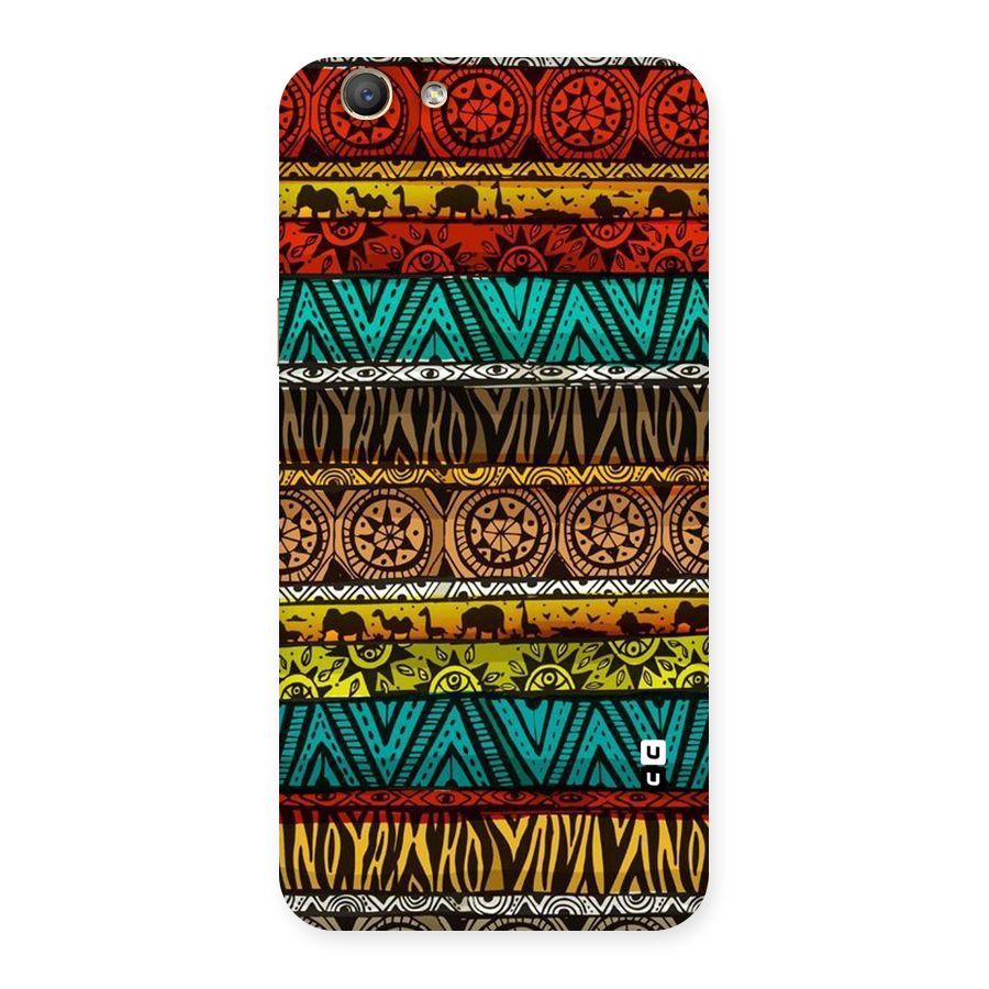 African Design Pattern Back Case for Oppo F1s