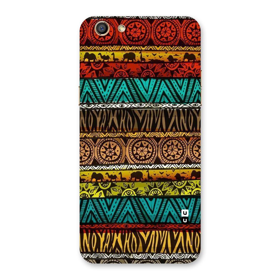 African Design Pattern Back Case for Oppo F3