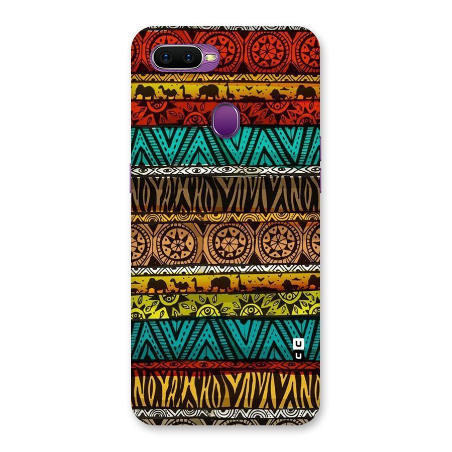 African Design Pattern Back Case for Oppo F9