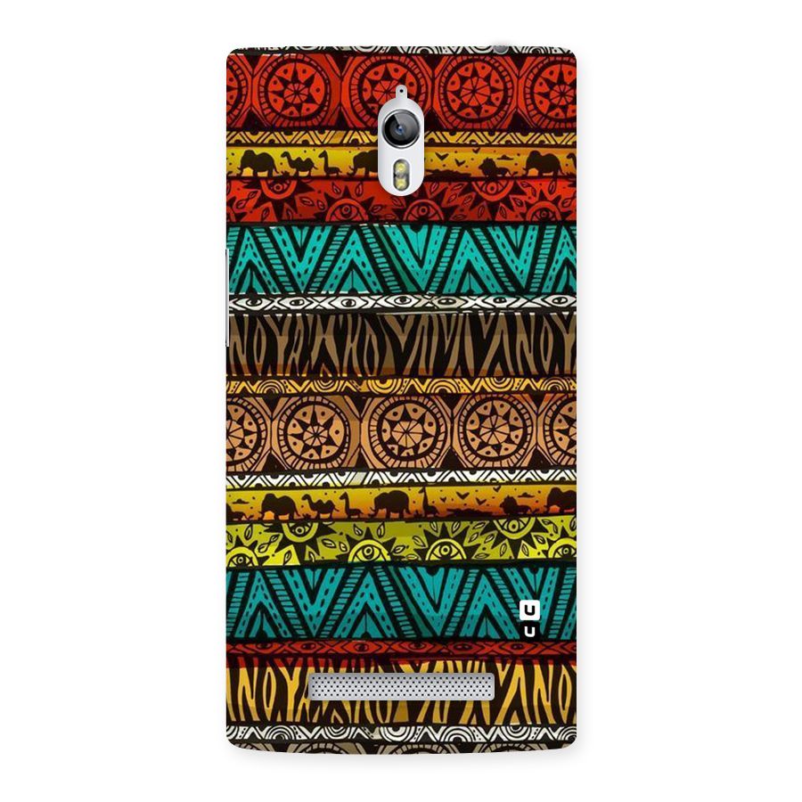 African Design Pattern Back Case for Oppo Find 7