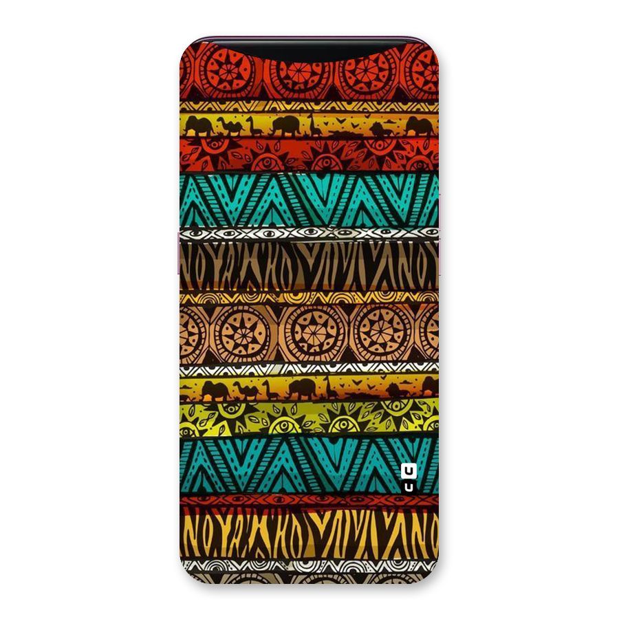 African Design Pattern Back Case for Oppo Find X