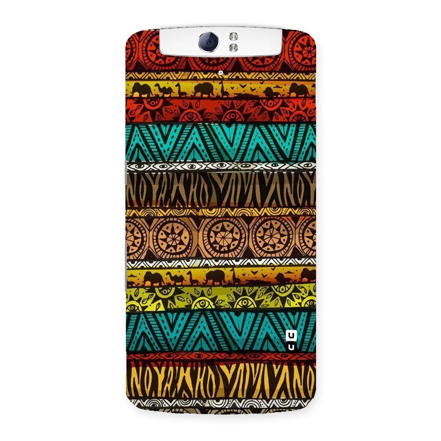 African Design Pattern Back Case for Oppo N1