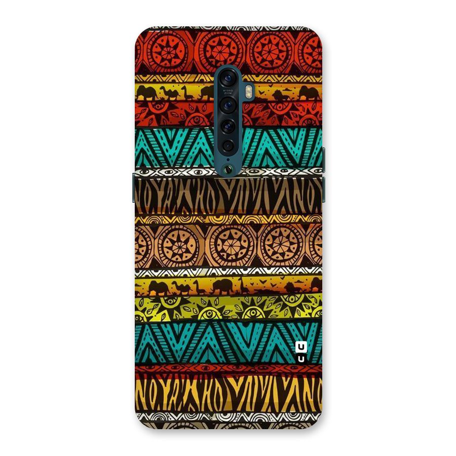 African Design Pattern Back Case for Oppo Reno2